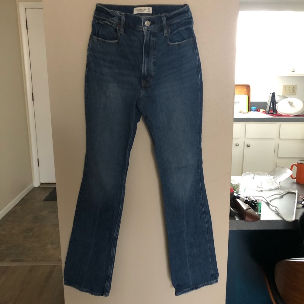 70’s Vintage Flare Ultra High-Rise Jeans